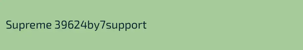 Supreme 39624by7support